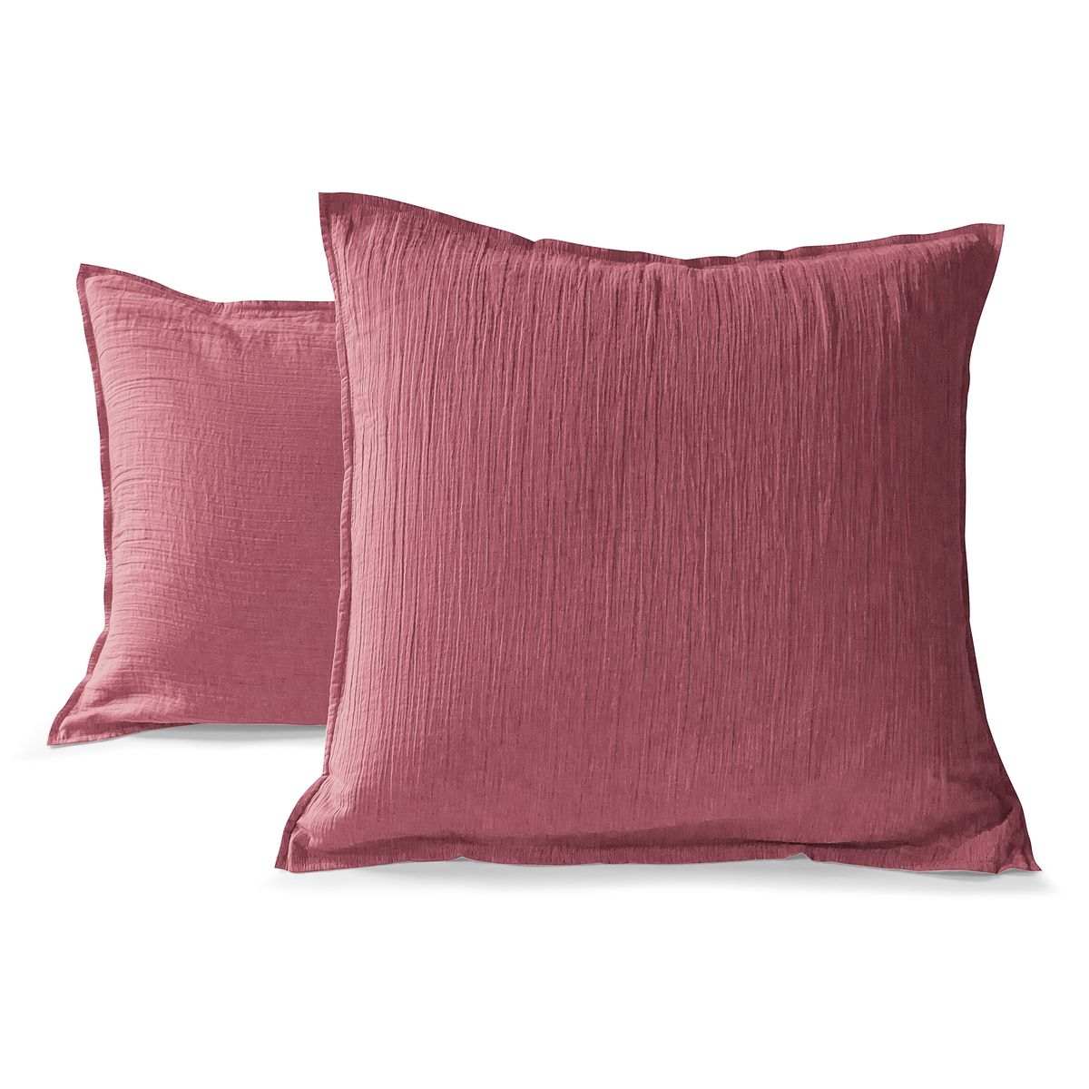 Taie D'oreiller - GAZE DE COTON gris taupe, TRADITION DES VOSGES