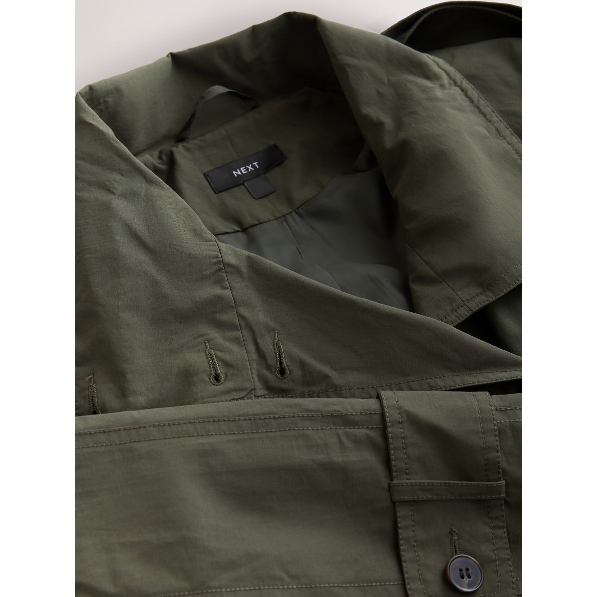 Trench imperméable vert kaki, NEXT