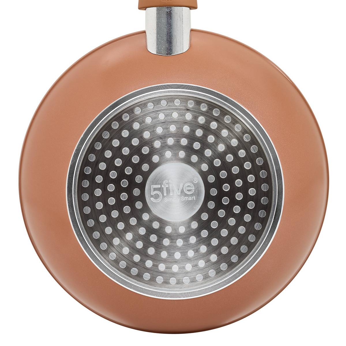 Poêle ronde en aluminium recyclé TOSCANE terracotta, 5FIVE SIMPLY SMART