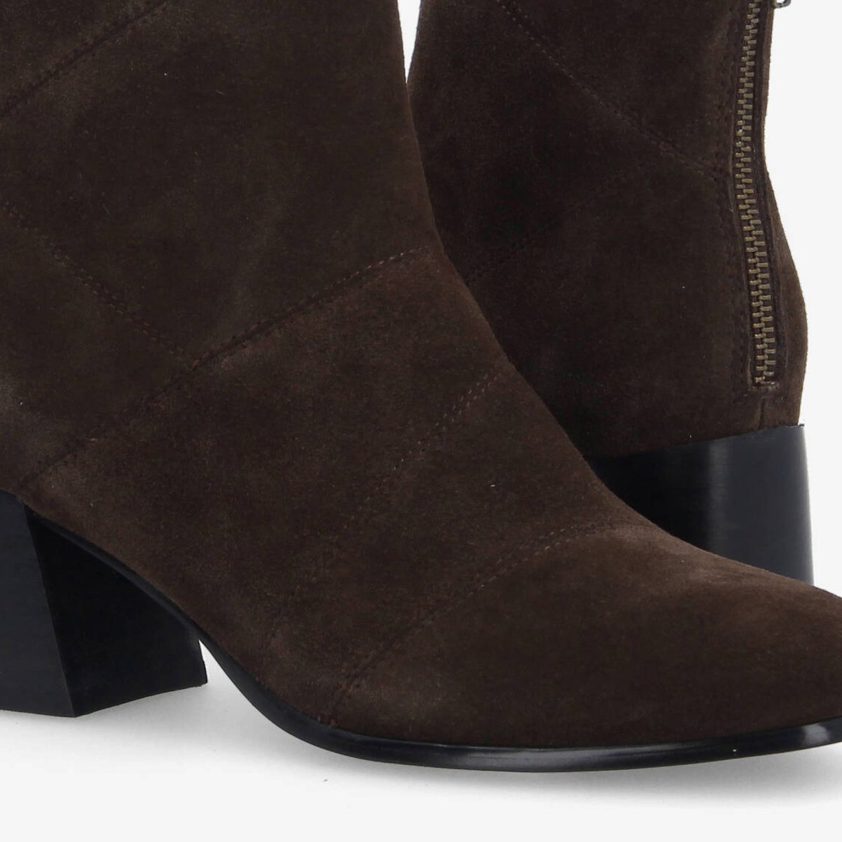 Skara Patch Boots - Marron Foncé marron, SCHMOOVE