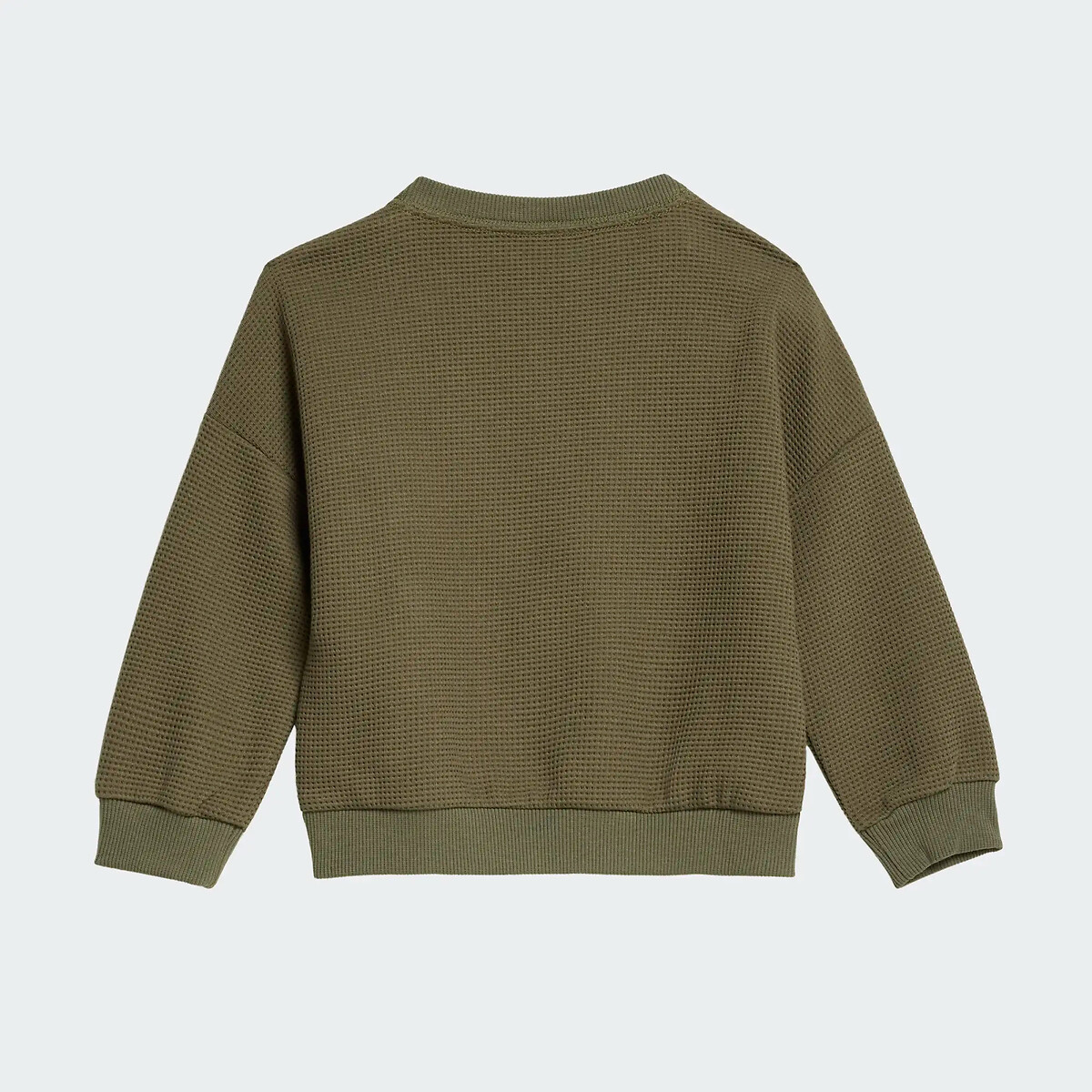Conjunto de felpa gofrada caqui, adidas Originals