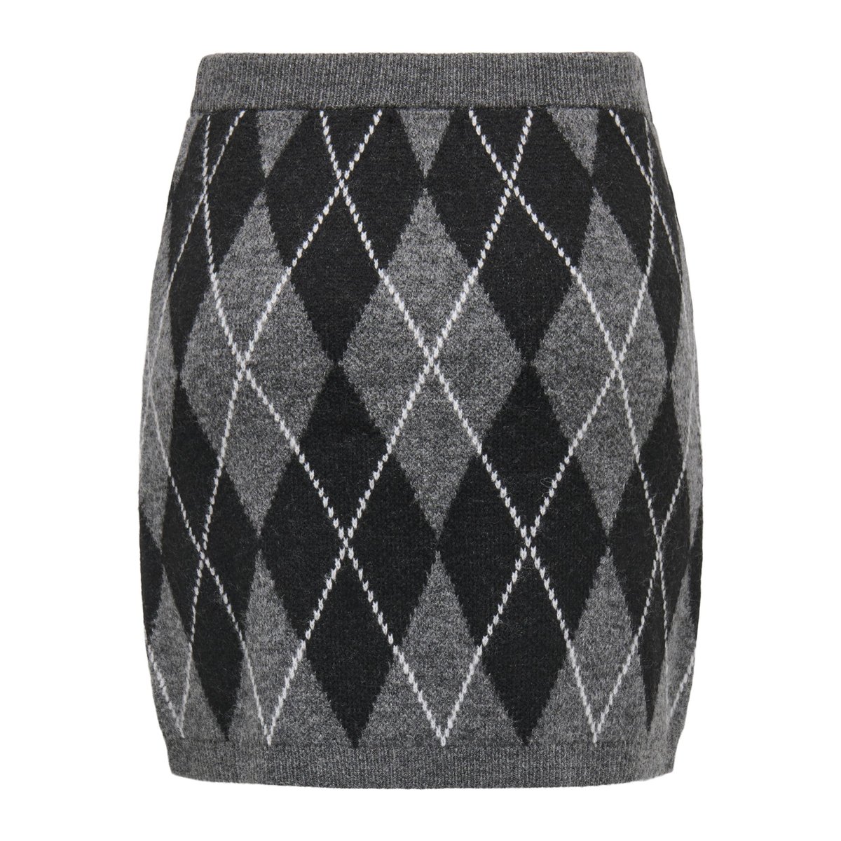 Jupe En Maille dark grey melange, JDY