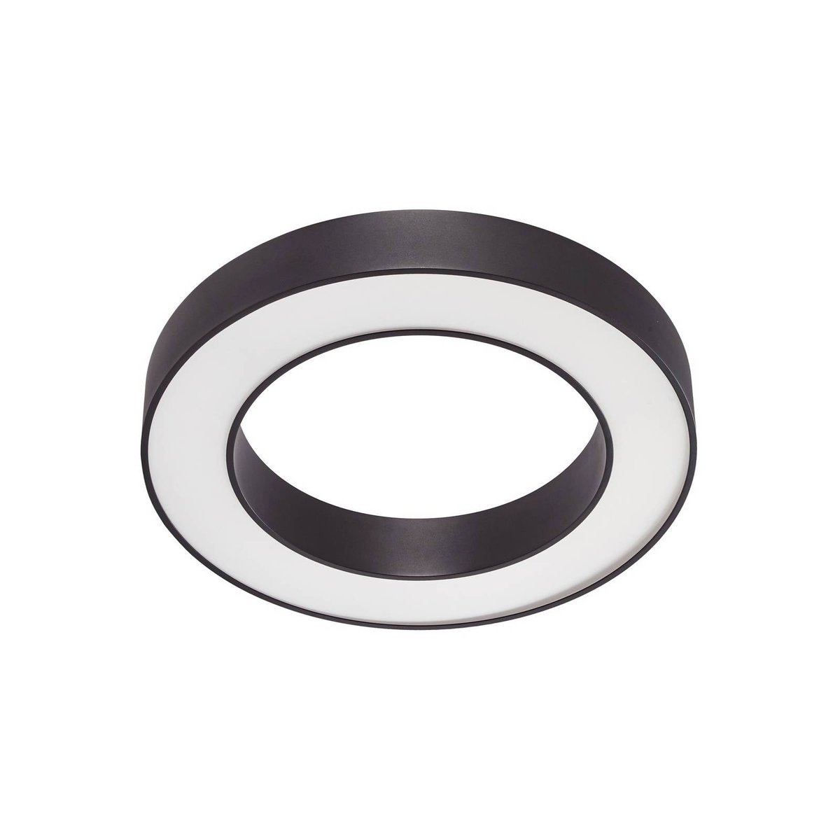 Plafonnier en aluminium moderneLED, Sharelyn noir, ARCCHIO