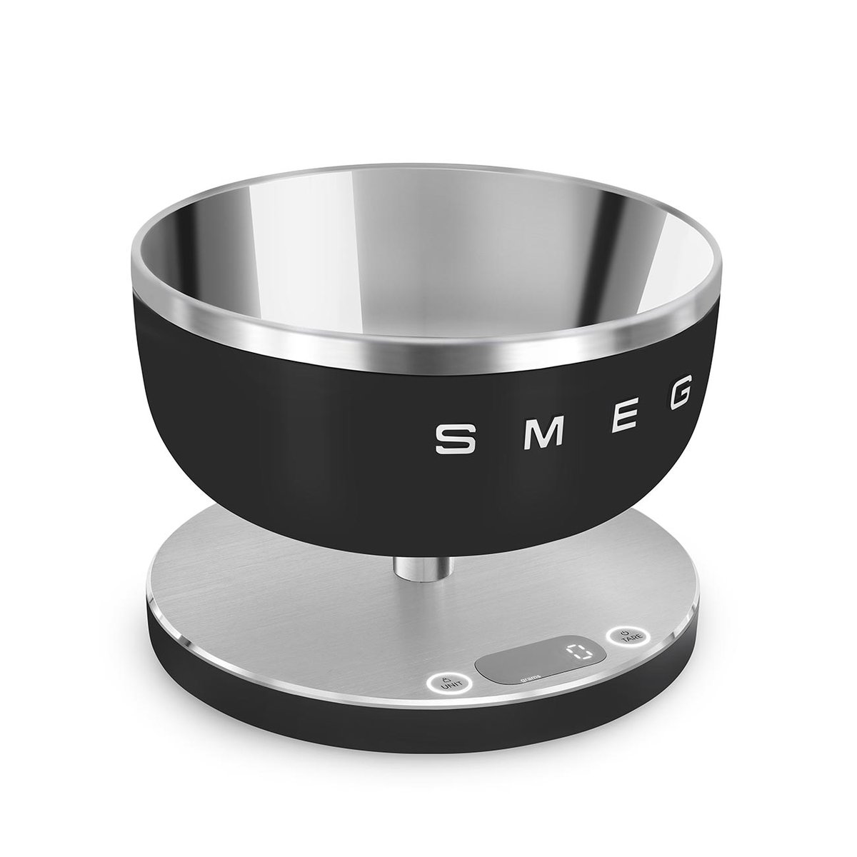 Balance de cuisine KSC01 noir mat, SMEG