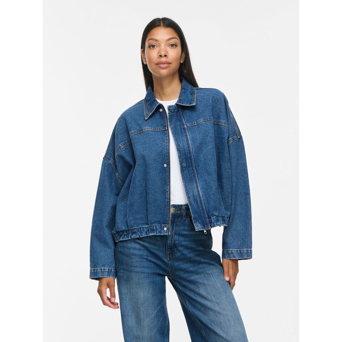 Veste En Jean bleu - medium blue denim1, VILA