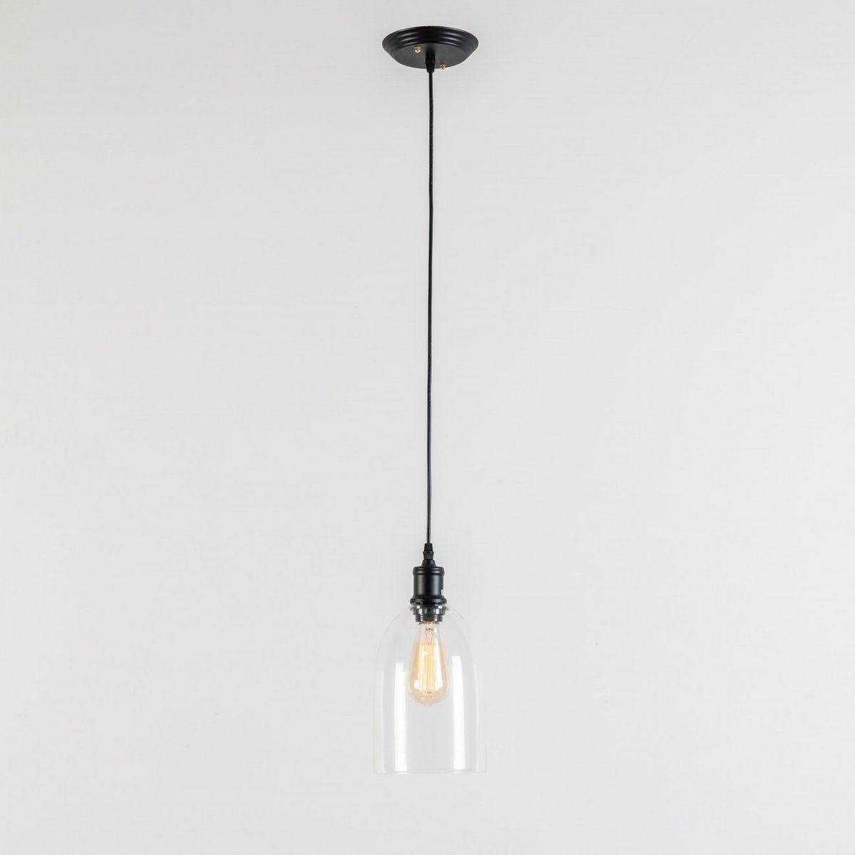 Suspension cloche verre transparent - GLORIA transparent, KOSILUM