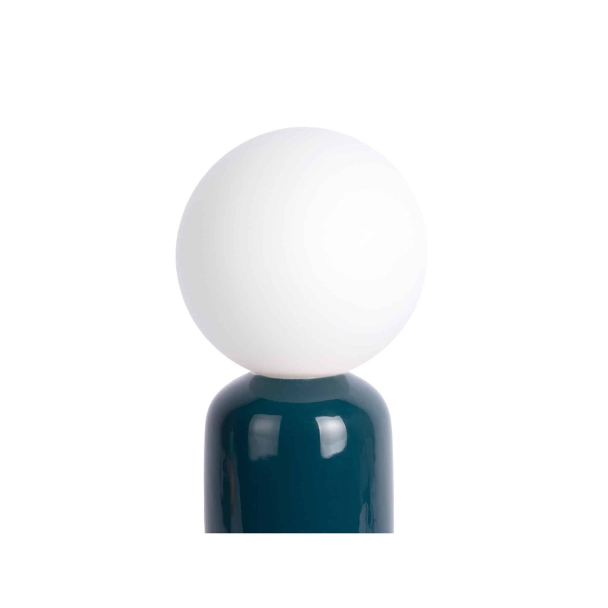Lampe De Table Céramique FIRENZE TUBE bleu, LEITMOTIV