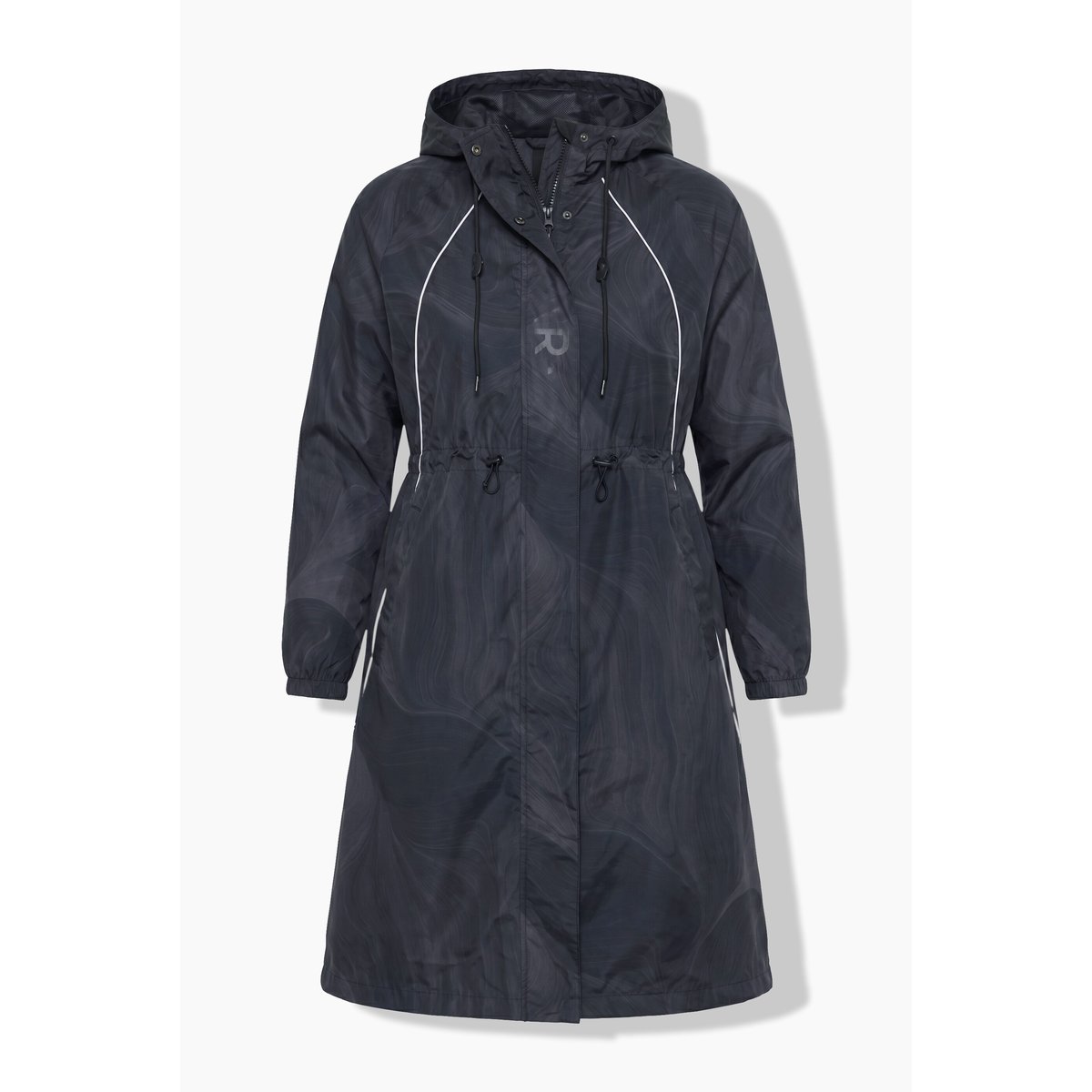 Parka de pluie imperméable noir, ULLA POPKEN