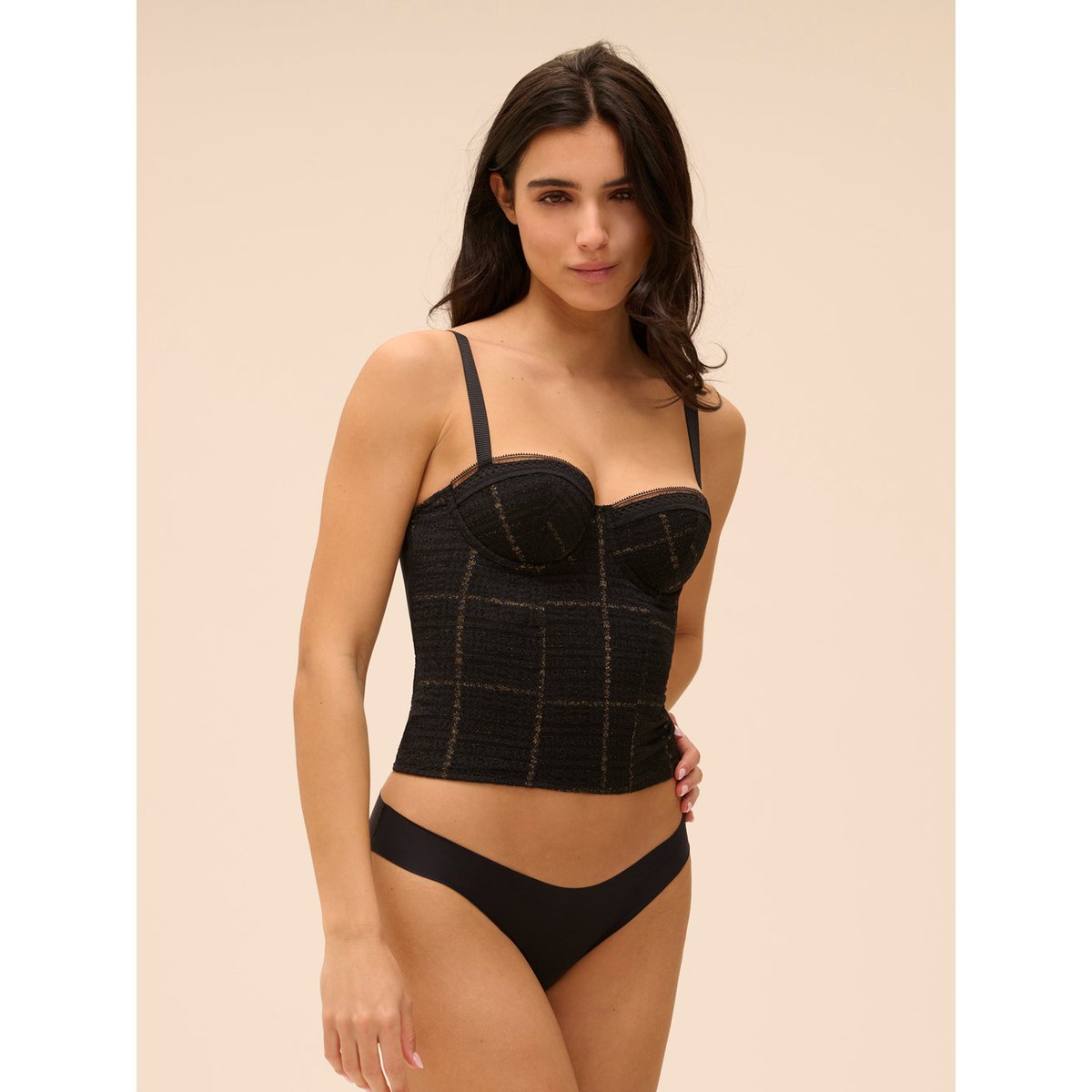 Bustier, DÉSIRÉE noir, SIMONE PERELE