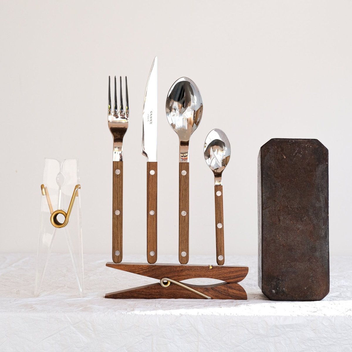 Petite cuillère, Bistrot teck, SABRE