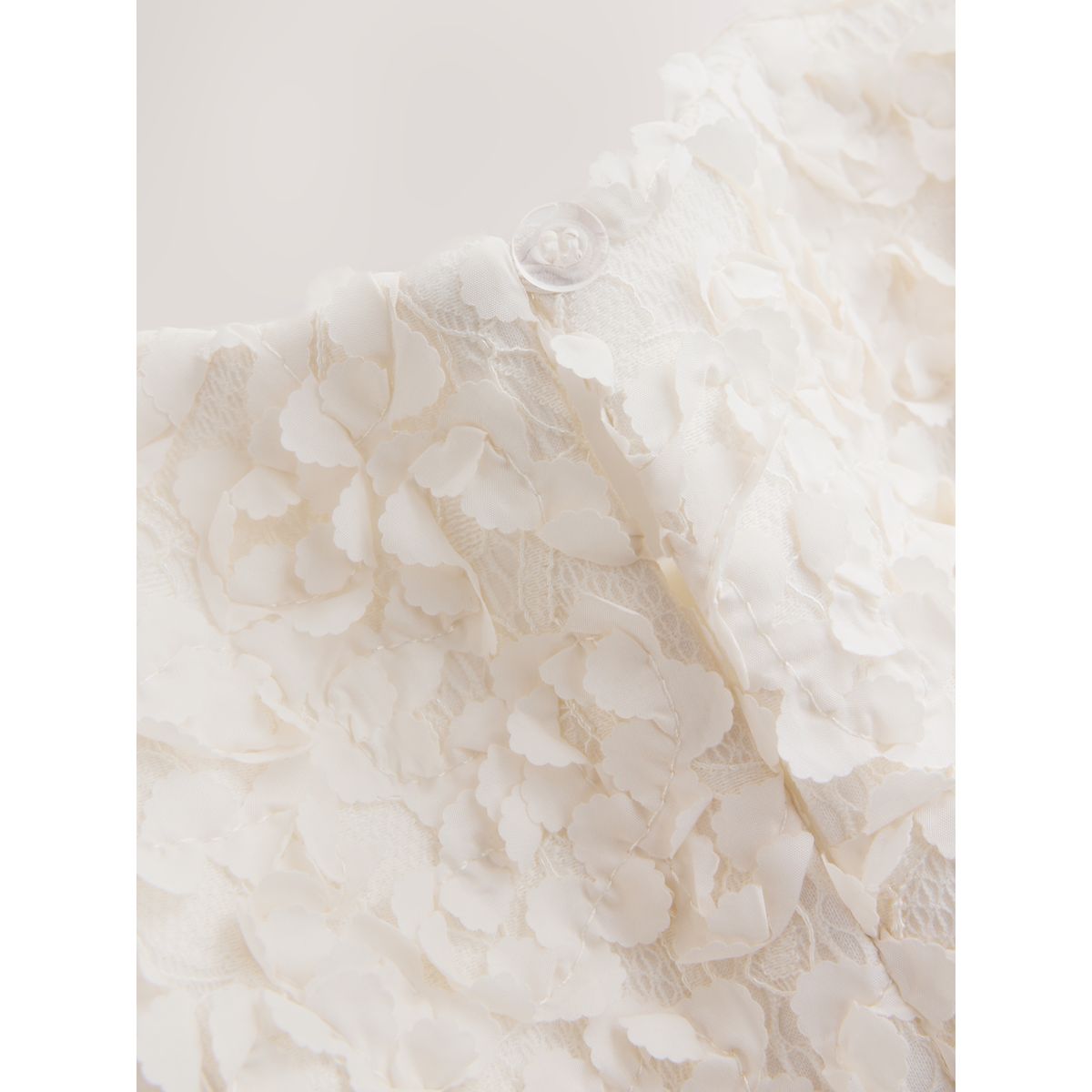 Robe sans manches texturée effet néoprène écru, NEXT
