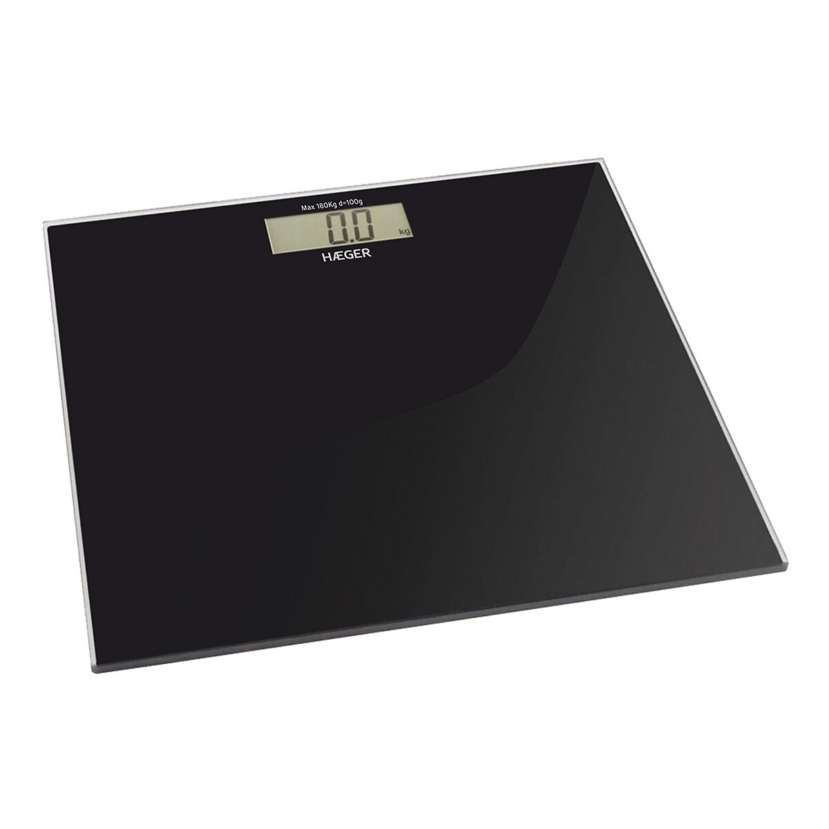 Balança digital de WC HAEGER DARK, da HAEGER preto , HAEGER