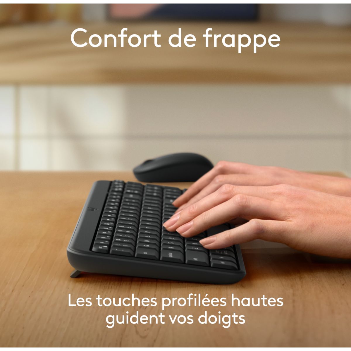 Clavier sans fil K250 Bluetooth couleur unique, LOGITECH