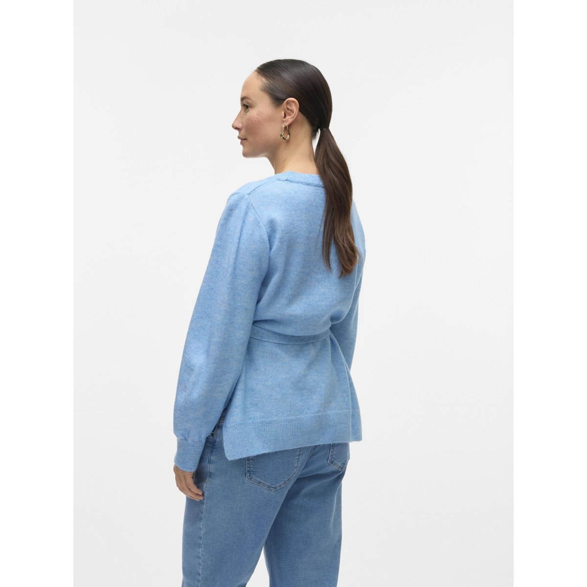 Pull En Maille blue bell, MAMA LICIOUS
