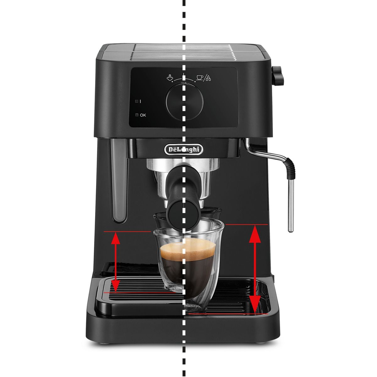 Machine à expresso FEX 30 noir, DELONGHI