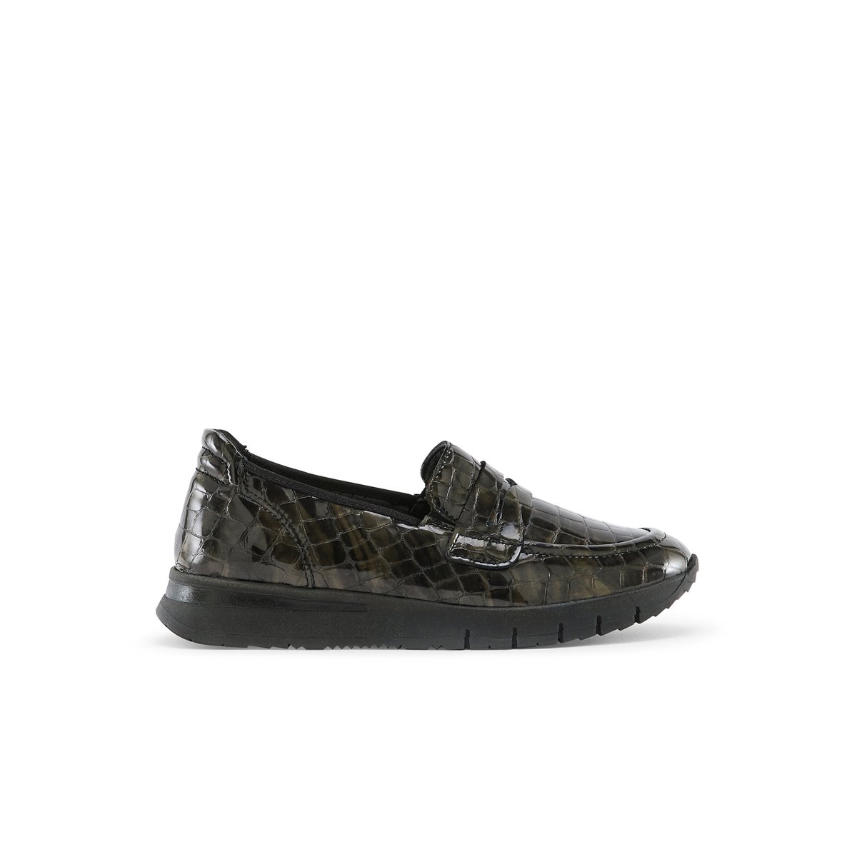 Mocassins à enfiler marron, PEDICONFORT