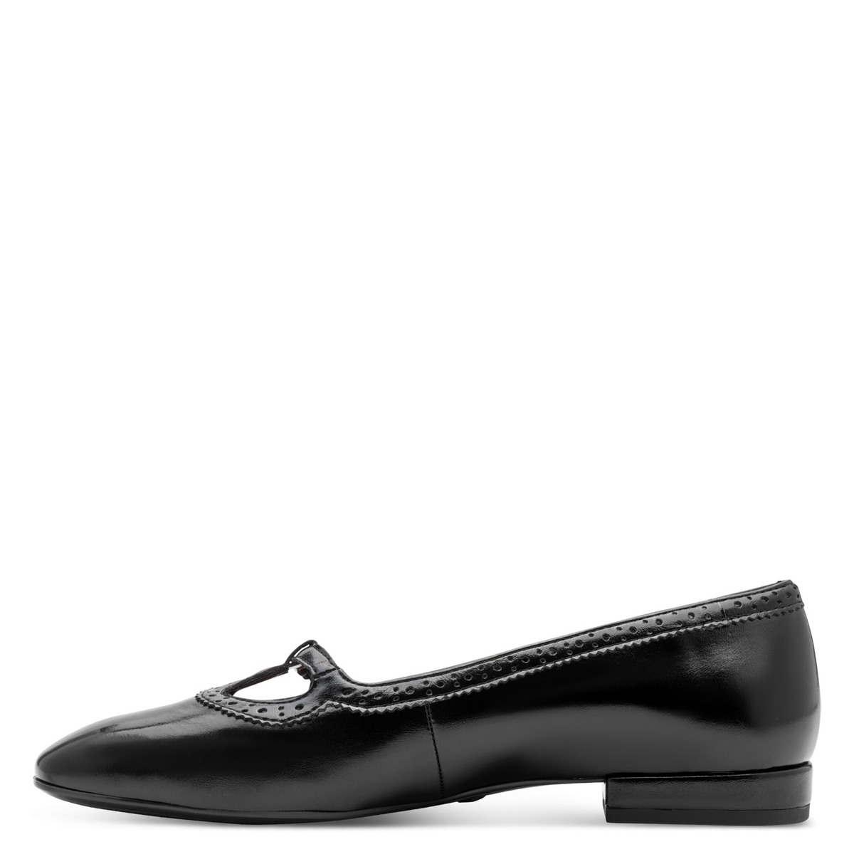 Ballerine talon bloc noir, TAMARIS