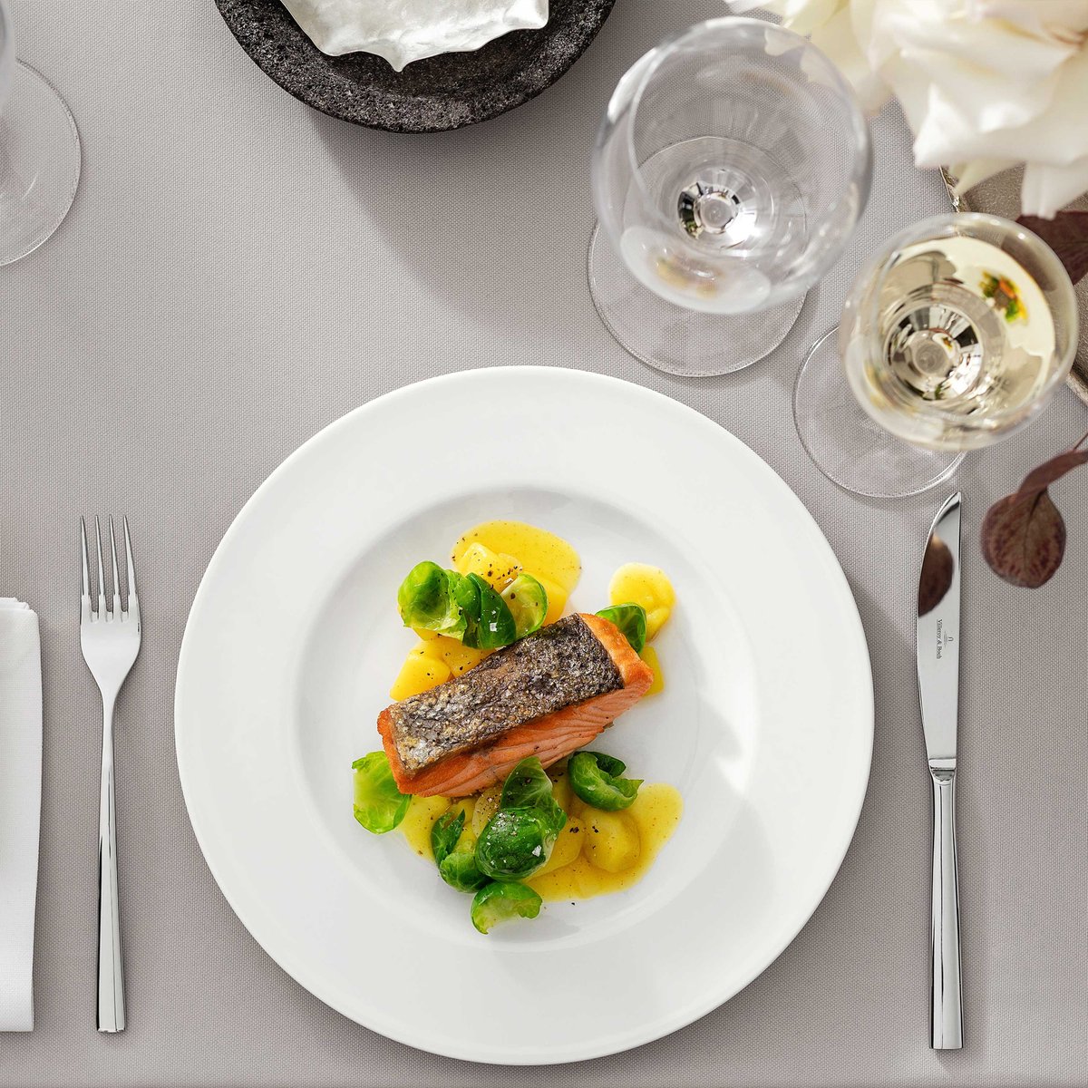 Assiette Plate Set 6Pcs ROYAL blanc, VILLEROY & BOCH