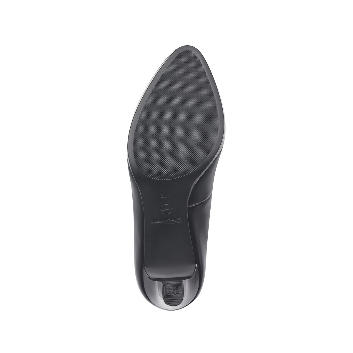 Leather Heels black, TAMARIS