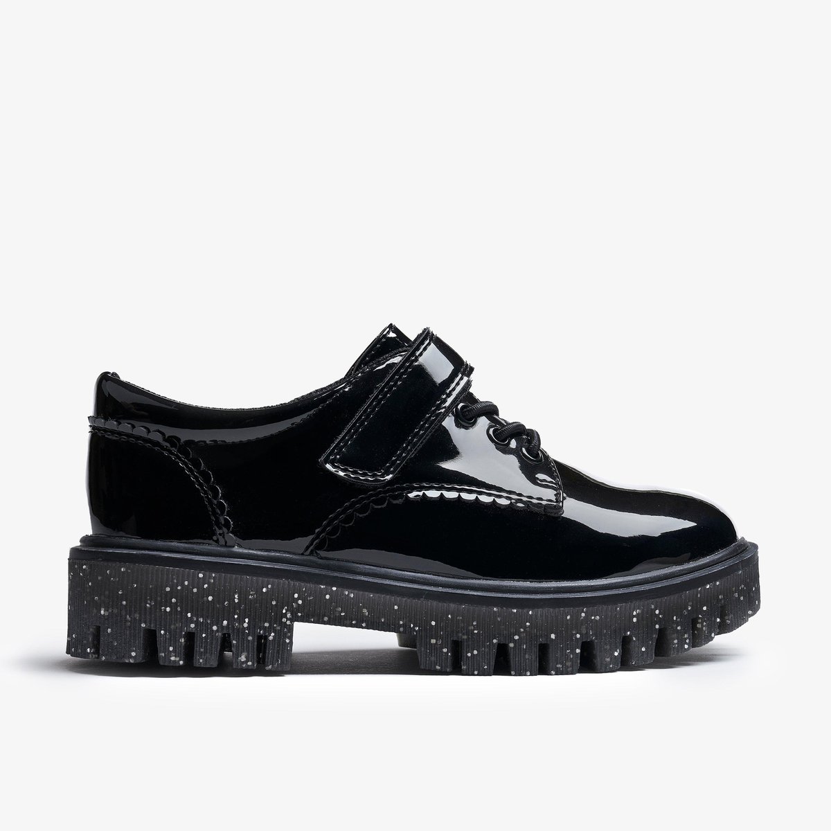 Derbies Synthétique ALITA WISH K noir, CLARKS