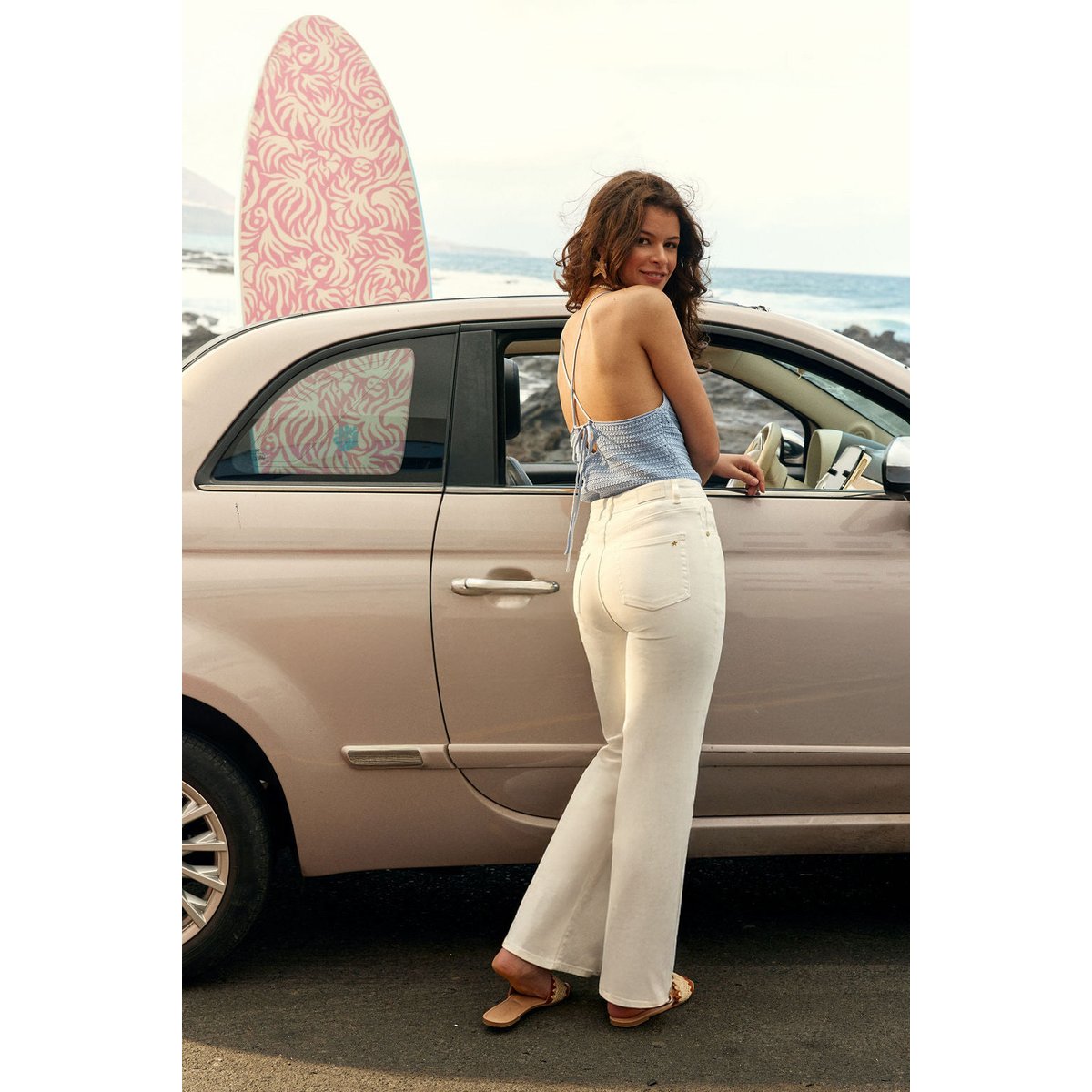 Jean uni ZEPHYR 10-blanc, LA PETITE ETOILE