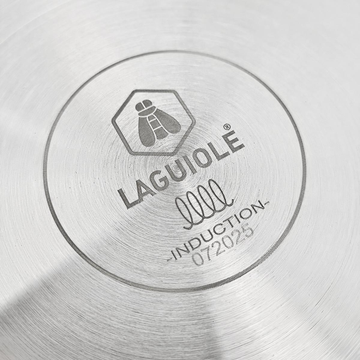 Poêle 24cm triplex - "BlackSteel" couleur unique, LAGUIOLE CUISSON