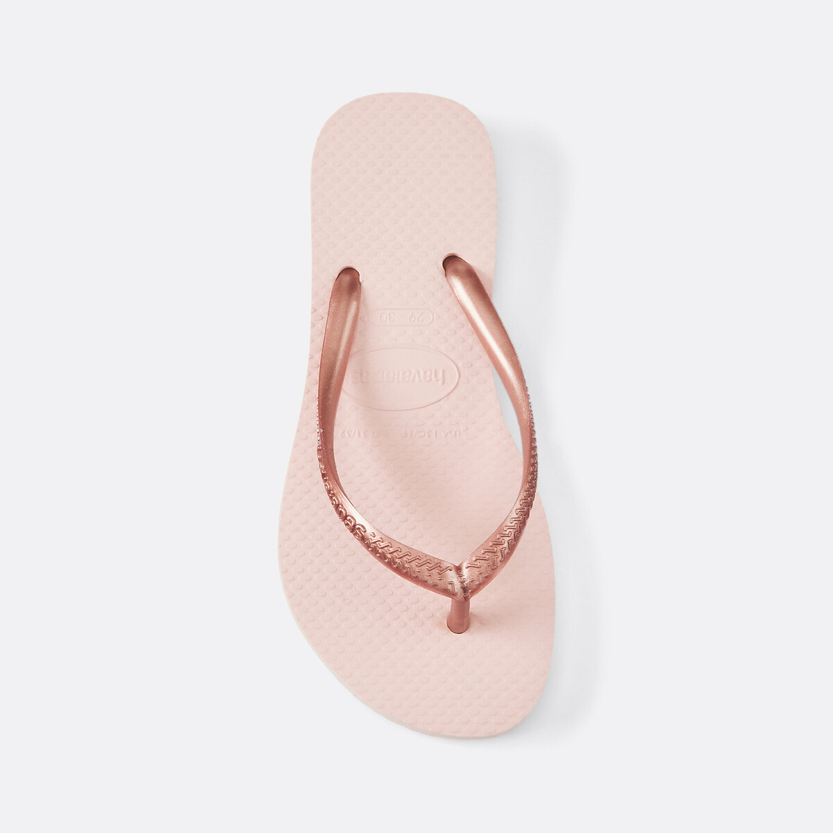 Hav Flip Flops. Slim Fit rose gold, HAVAIANAS