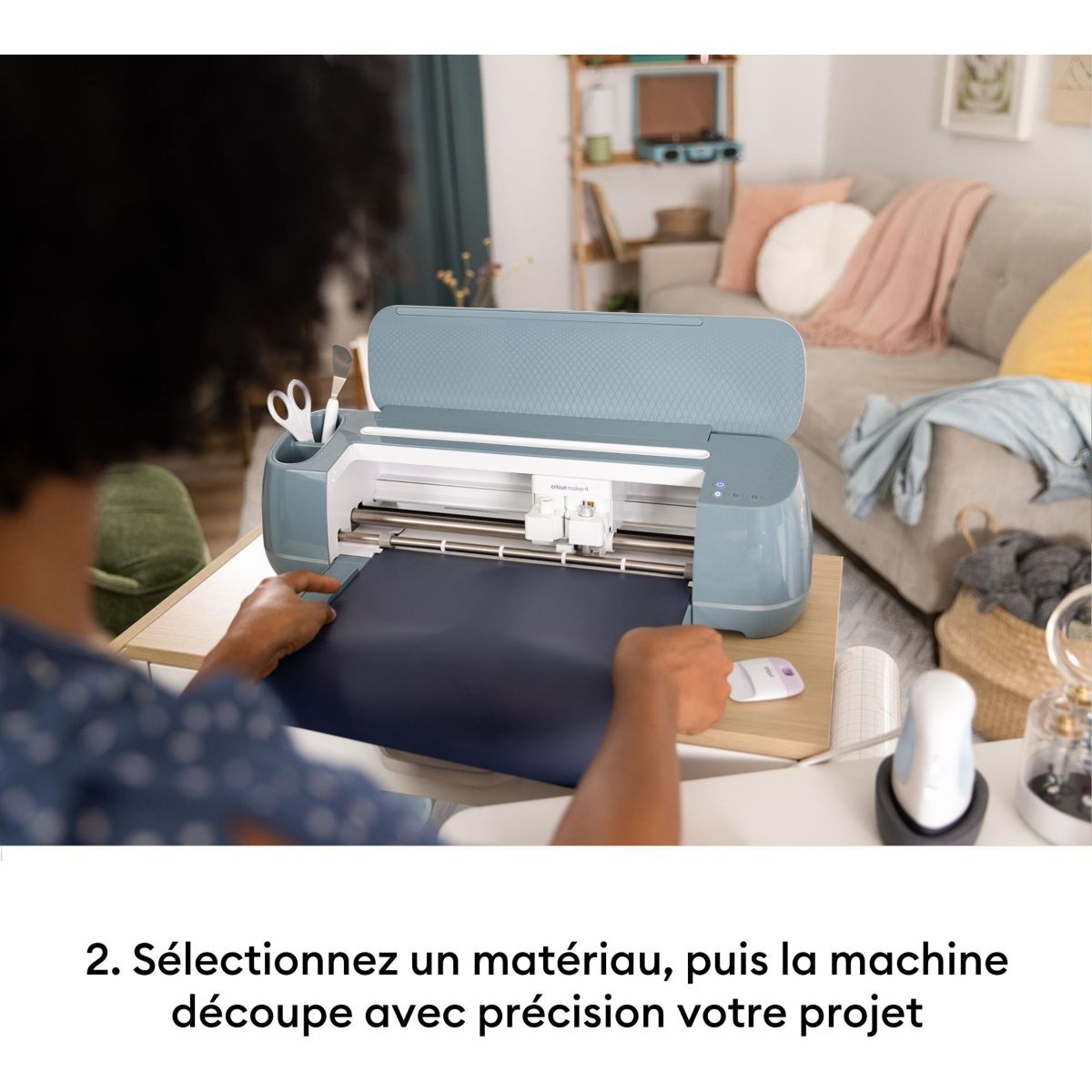 Machine de découpe Bundle Maker 4 Sage couleur unique, CRICUT