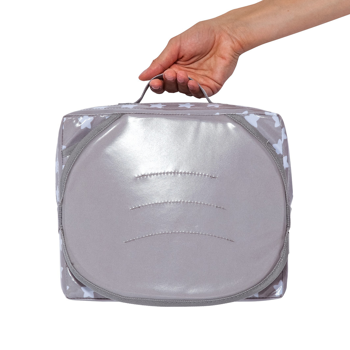 Rehausseur de chaise Easy Up blanc + gris, BABY TO LOVE