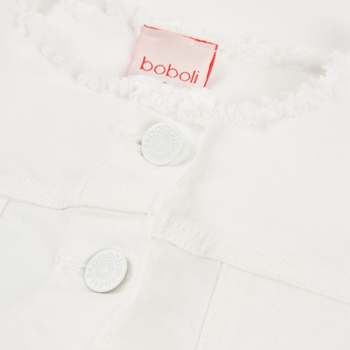 Veste coton blanc, BOBOLI