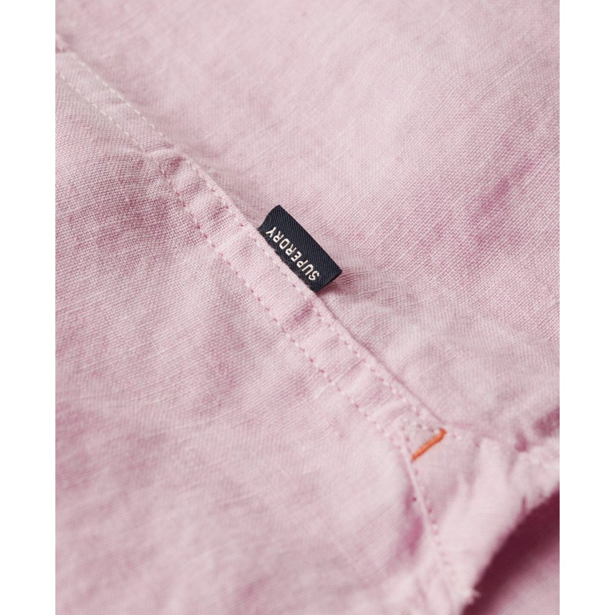 Chemisette en lin lilas pastel, SUPERDRY