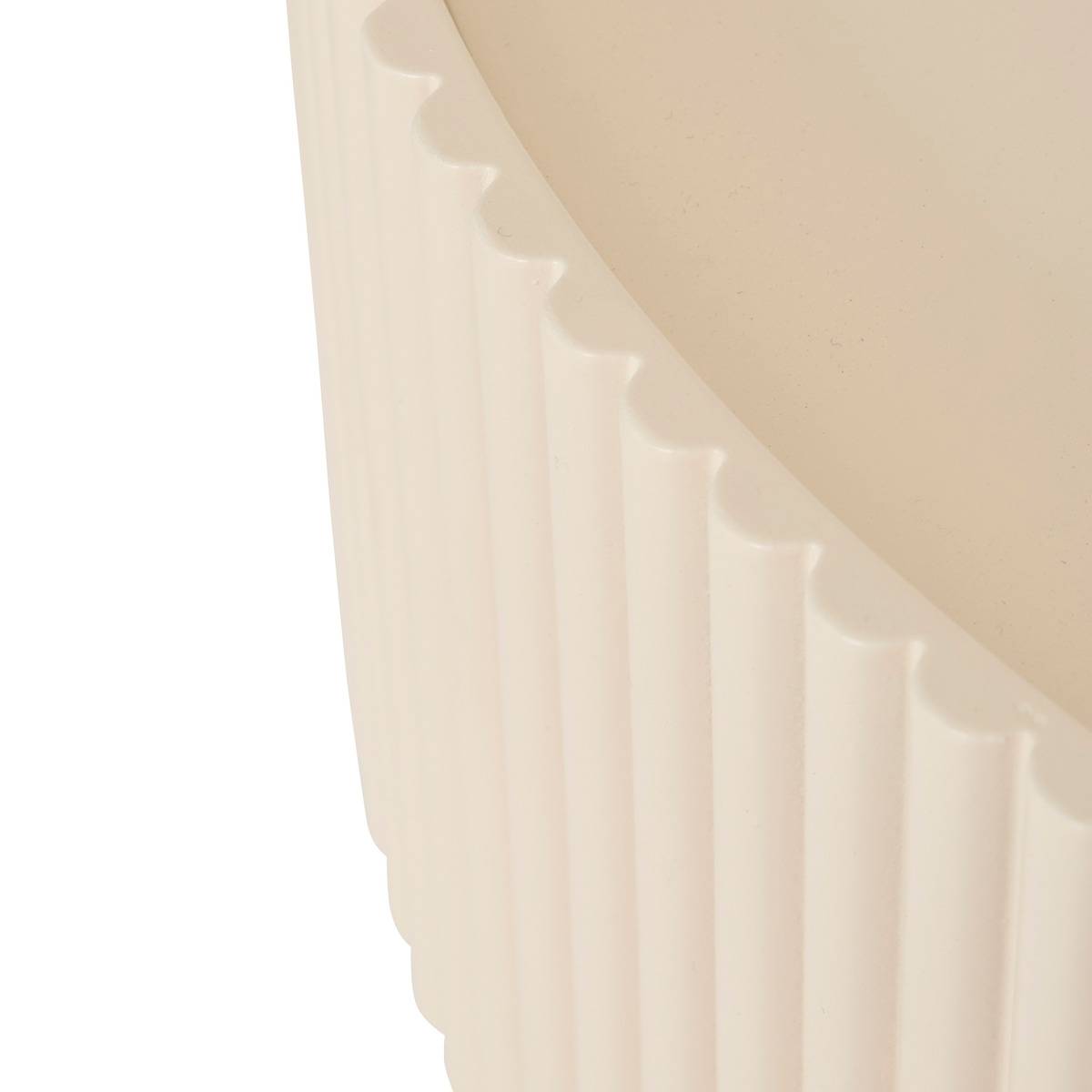 Table basse coffre de rangement plateau amovible JUNA beige, ATMOSPHERA
