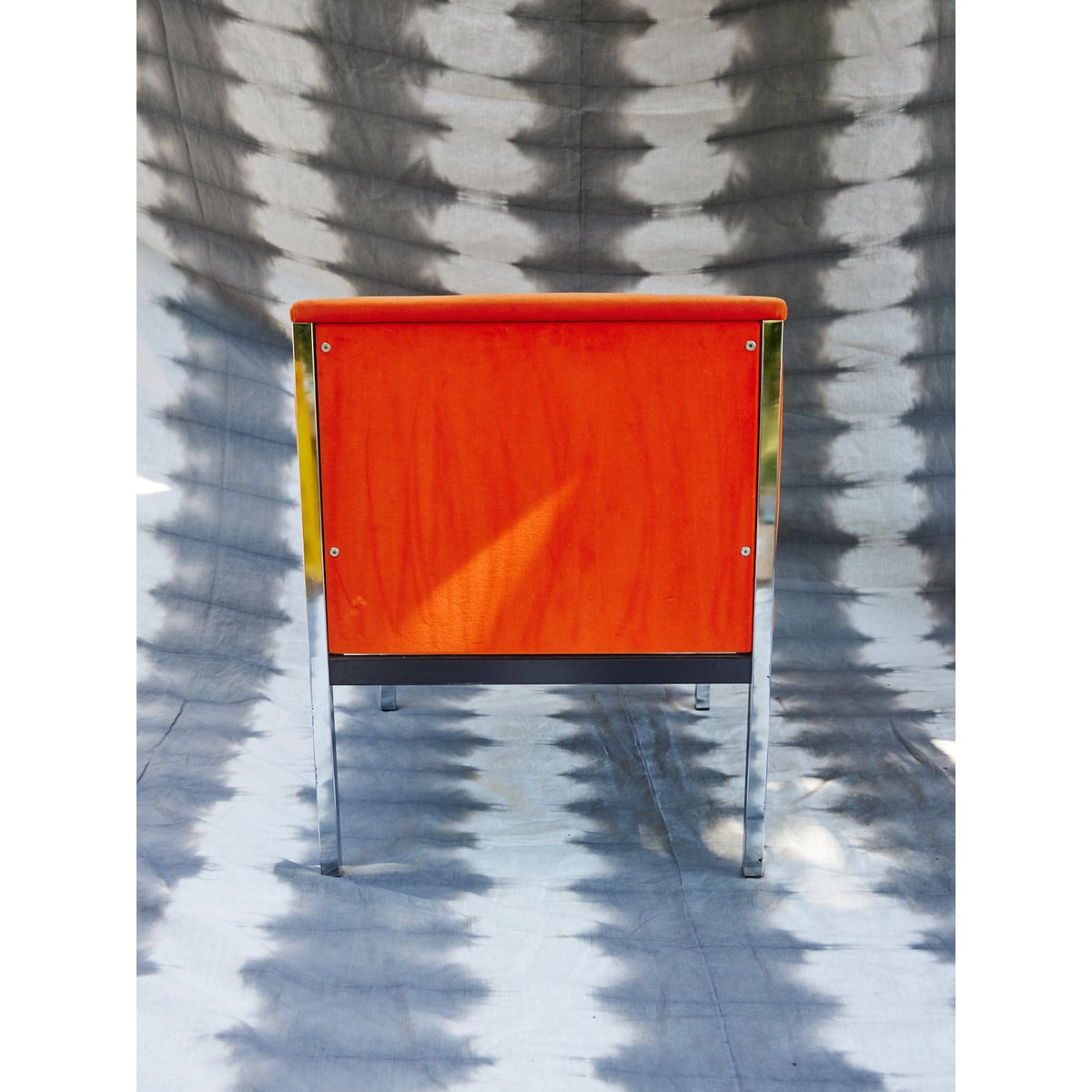 Chauffeuse vintage orange Olivia N°92 - Bon état orange, DEBONGOUT