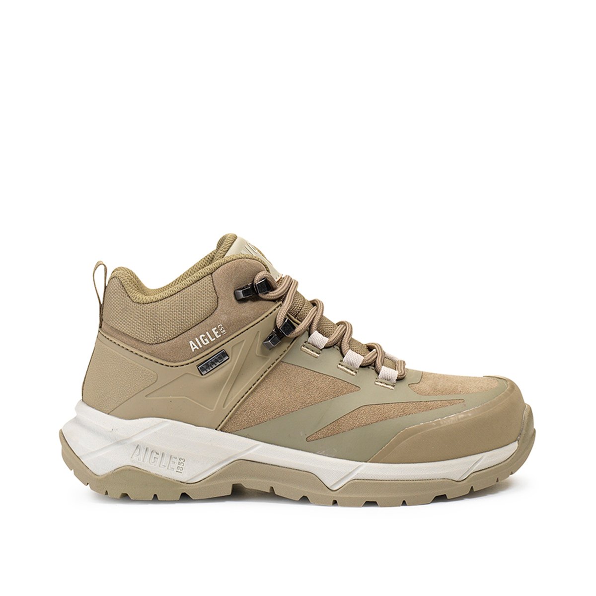 Chaussures de randonnée hautes PALKA MTD beige, AIGLE