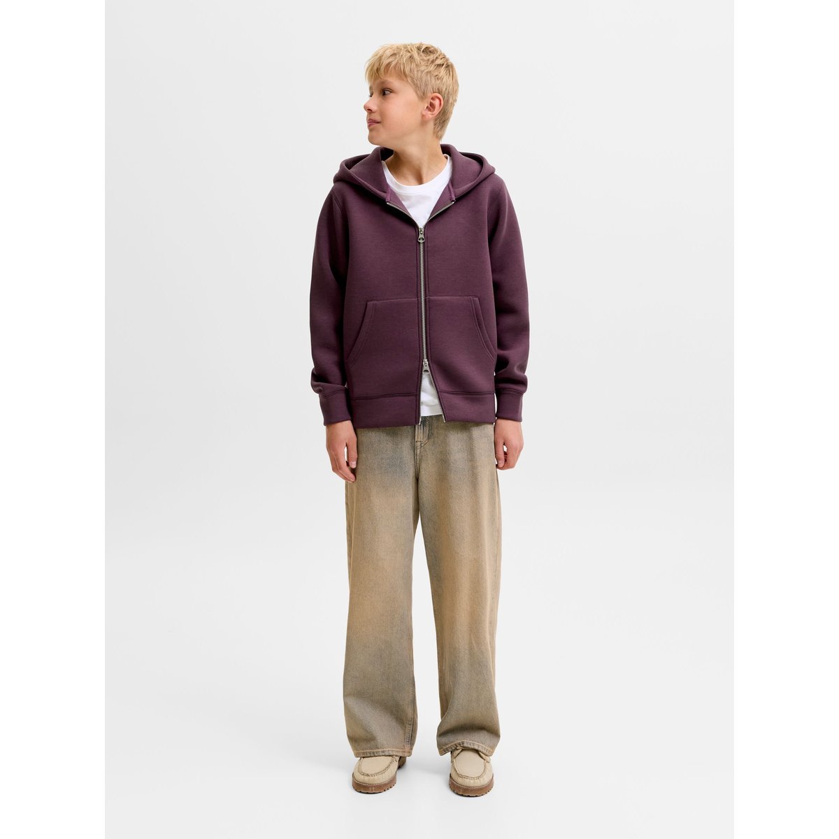 Sweat À Capuche fudge, JACK & JONES JUNIOR
