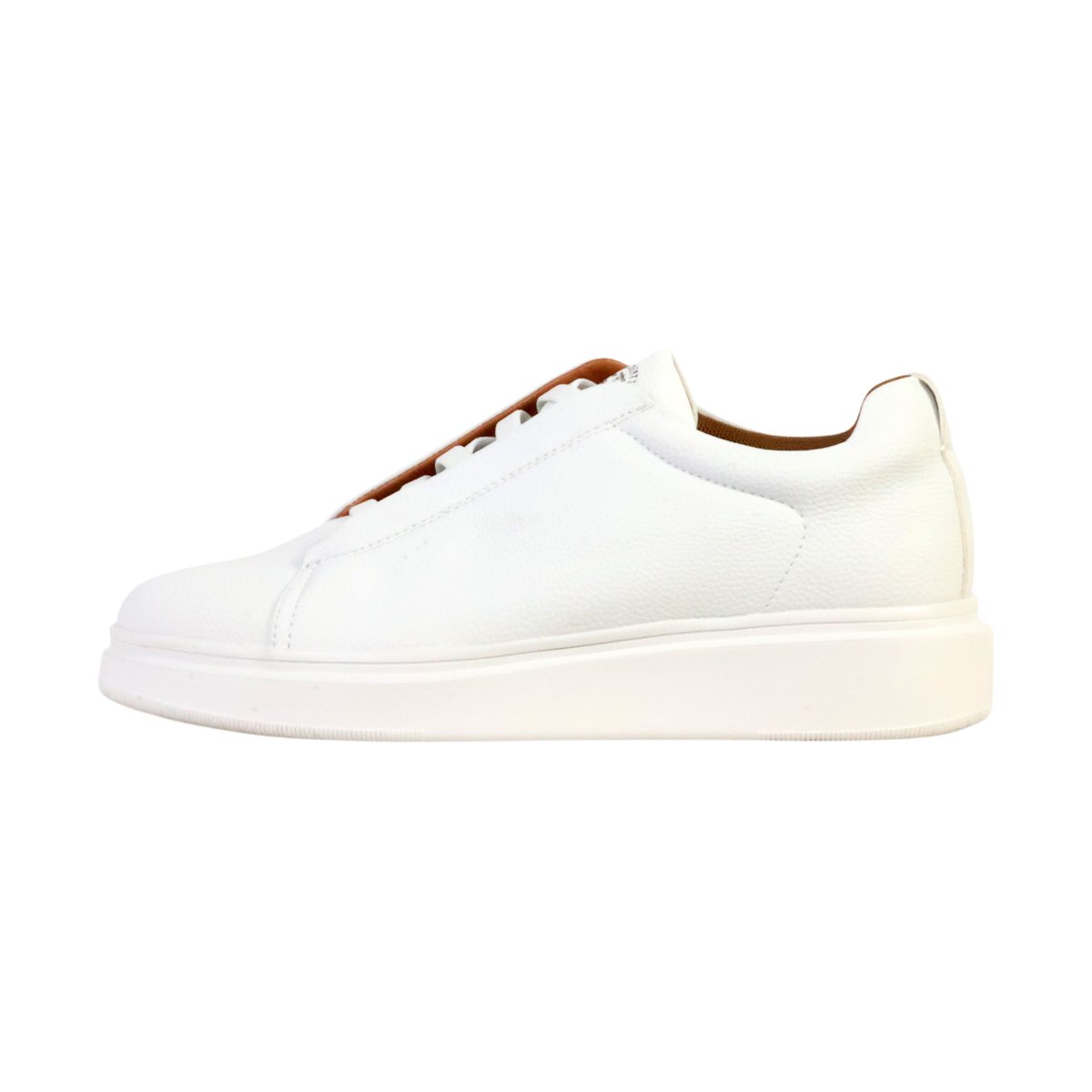 Basket Basse à Lacets blanc, ENZO MARCONI