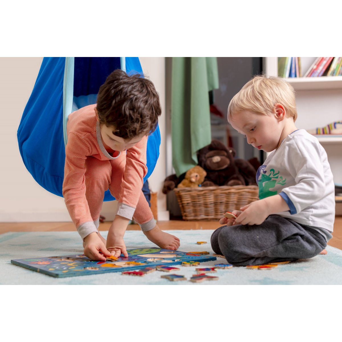 Joki Lilly Nid hamac enfant bleu, LA SIESTA