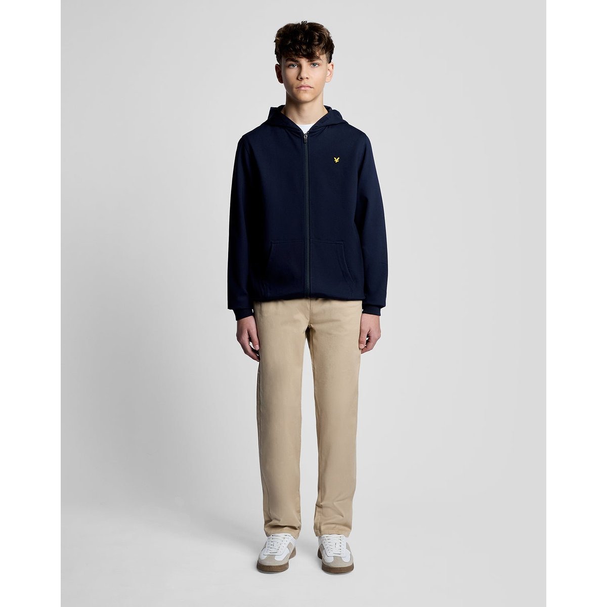 Sweat à capuche Sports léger bleu foncé marine, LYLE & SCOTT