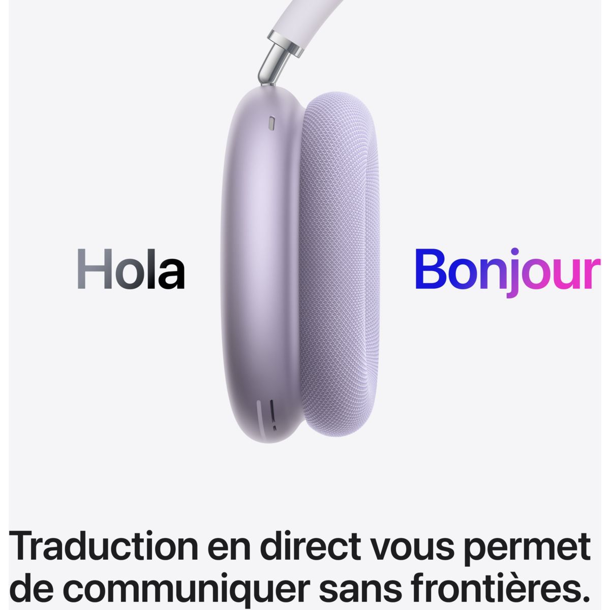 Casque AirPods Max 2 Mauve - Réduction de bruit active, charge USB-C couleur unique, APPLE