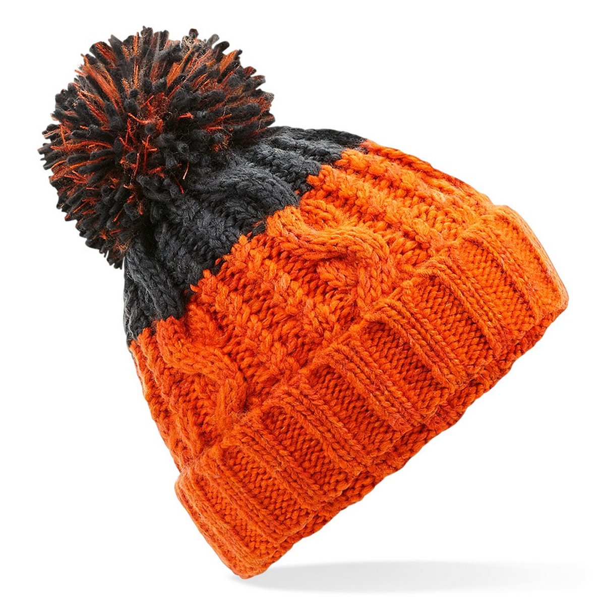 Bonnet APRES orange / gris foncé, BEECHFIELD
