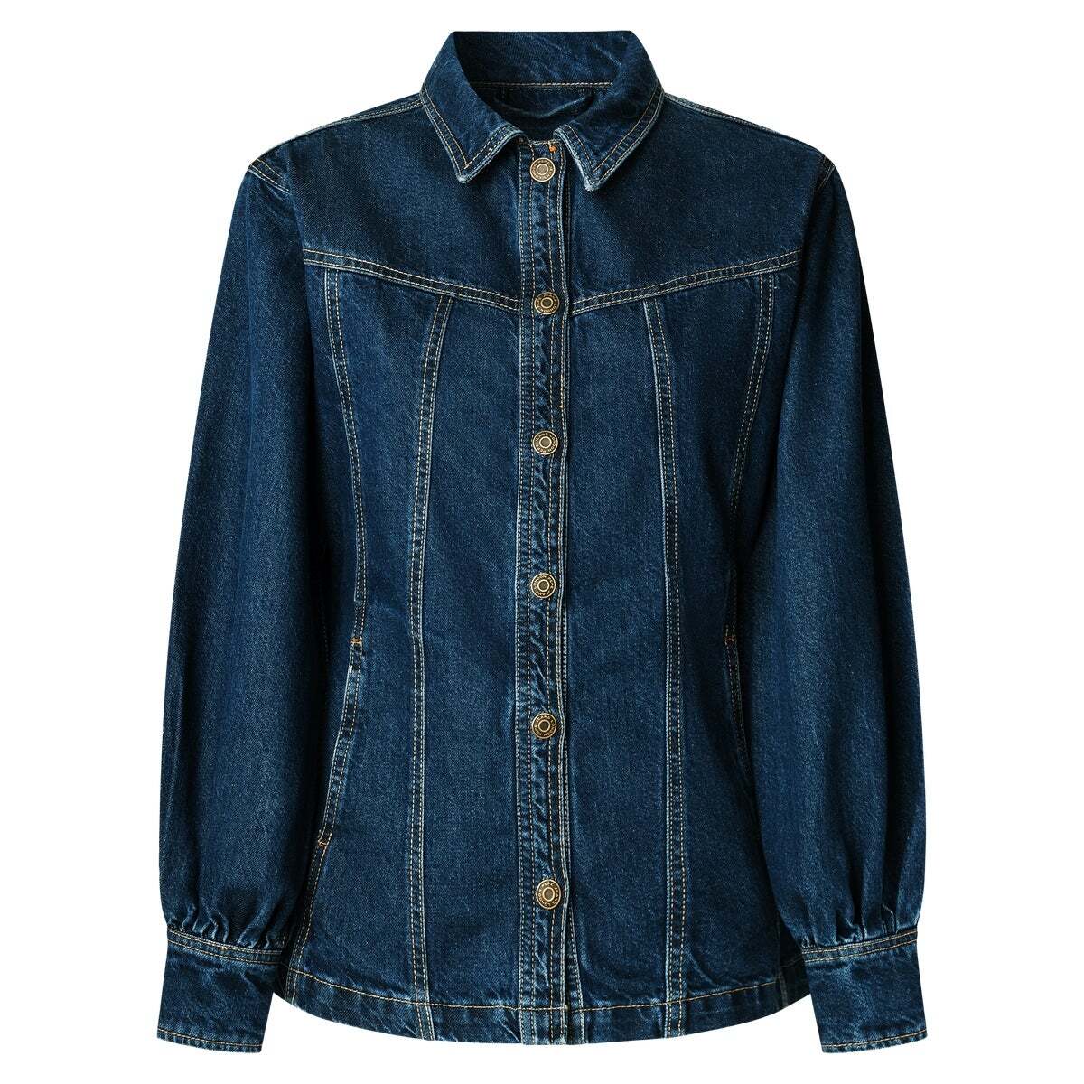 Veste Coupe Regular En Denim 12oz blue rigid denim, PEPE JEANS