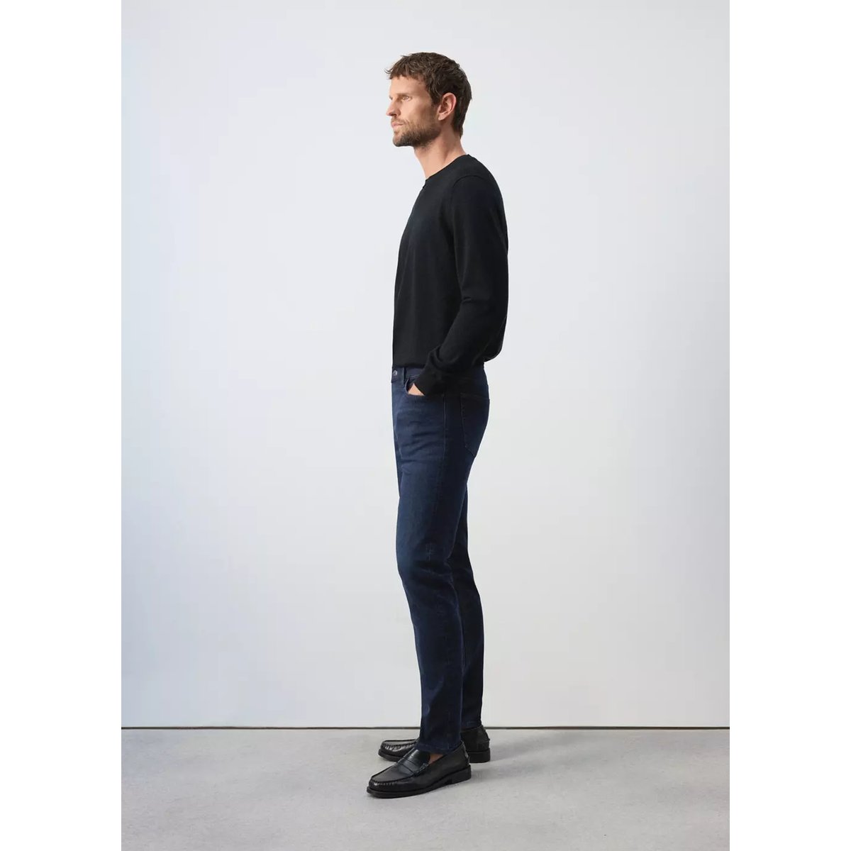 Jean Patrick slim fit Ultra Soft Touch bleu foncé intense, MANGO MAN