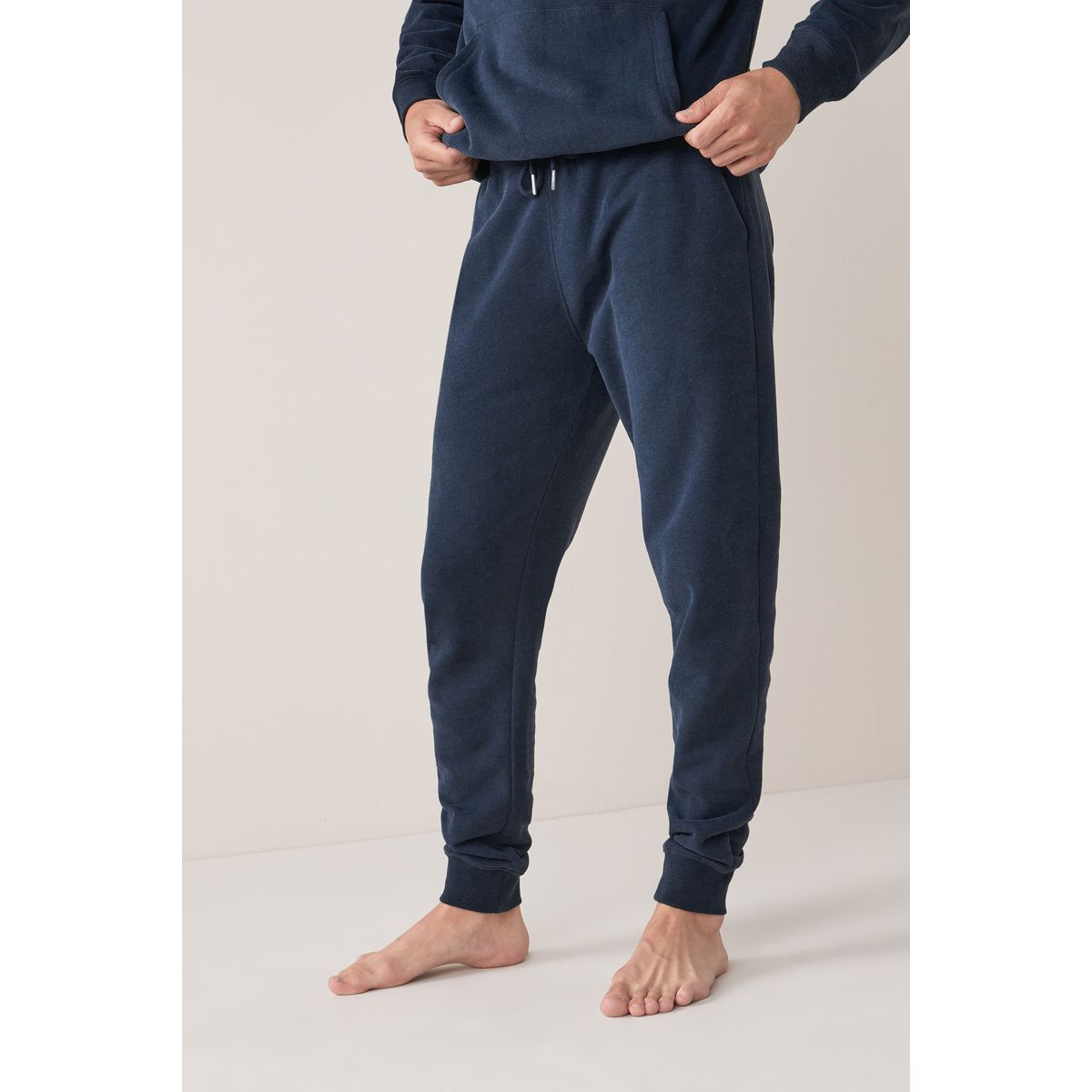 Pantalon de jogging à ourlets élastiques bleu marine, NEXT