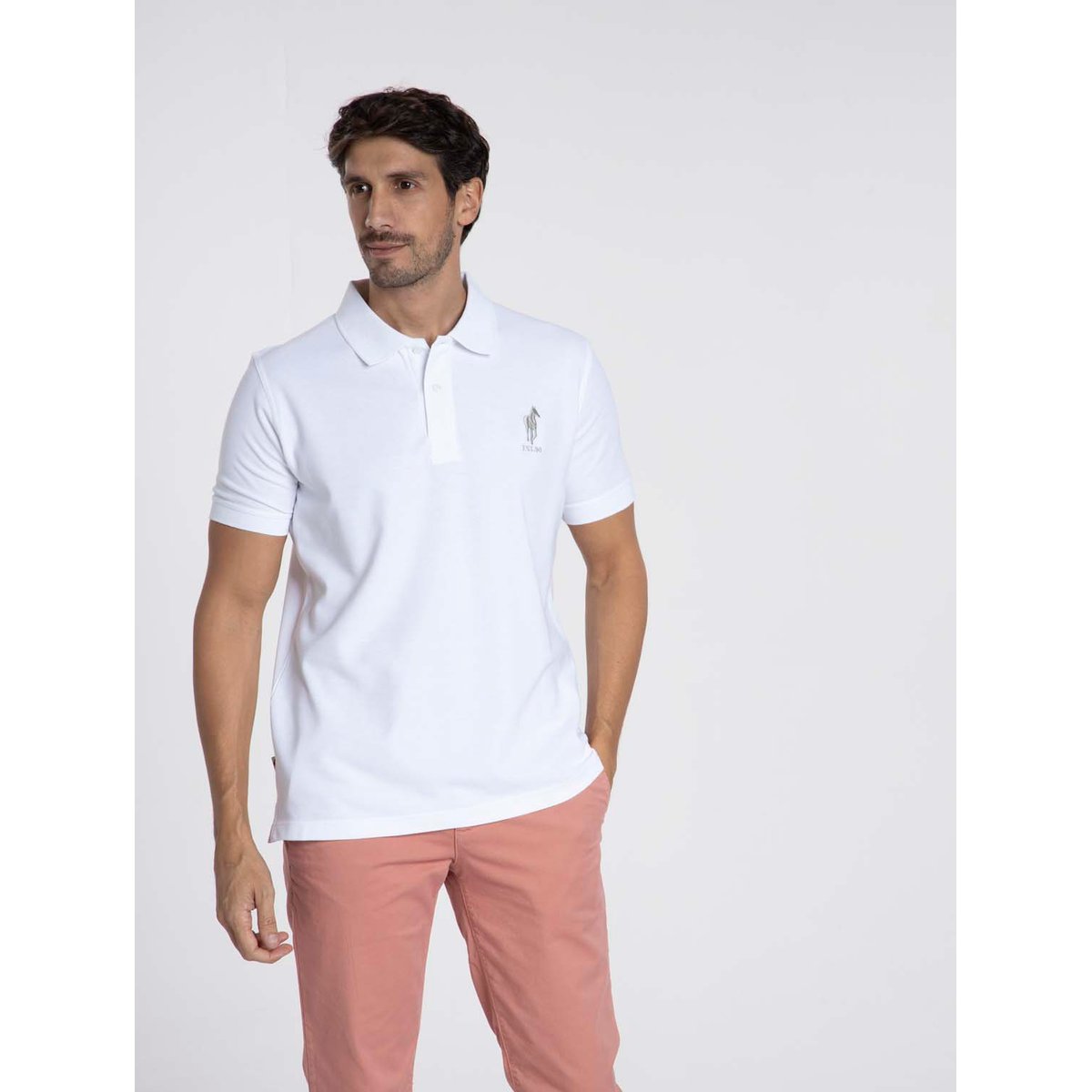Polos manches courtes en coton ORSAY blanc, GENTLEMAN FARMER