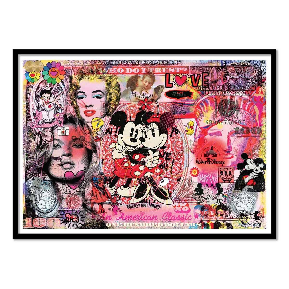 Affiche d'art - The love is yours - Pablo Costa couleur unique, WALL EDITIONS
