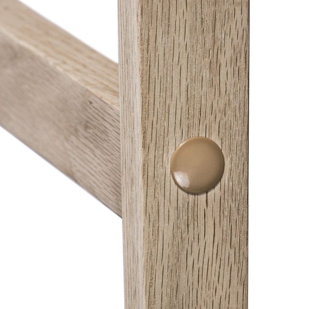 Lot de tabourets de bar en bois 65cm RIVA noir, MOB IN