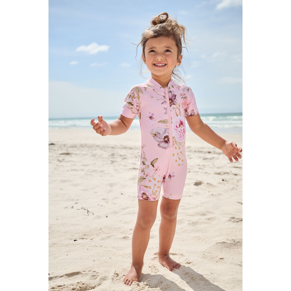 Maillot de bain pour le soleil rose motif fleurs, NEXT