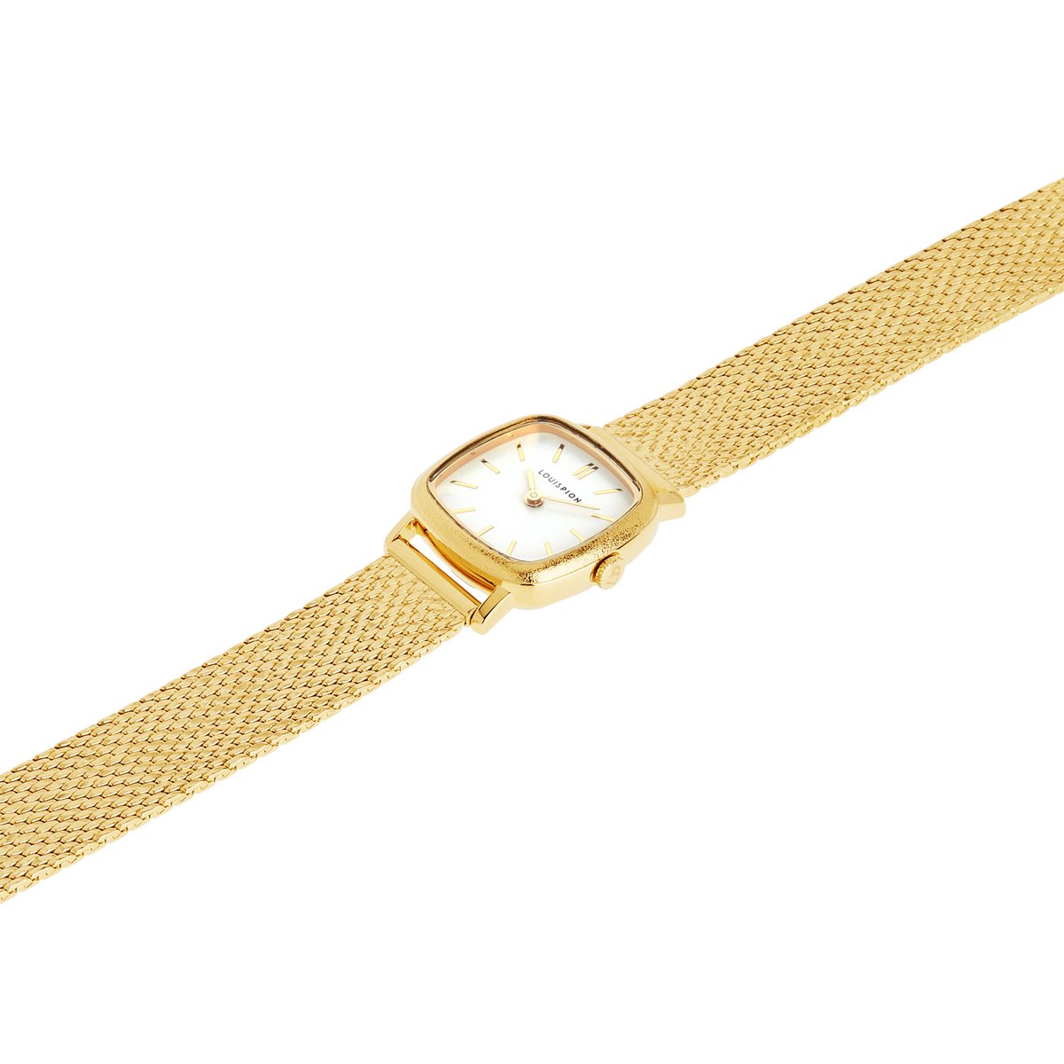 Montre Analogique  ROSE doré blanc doré, LOUIS PION