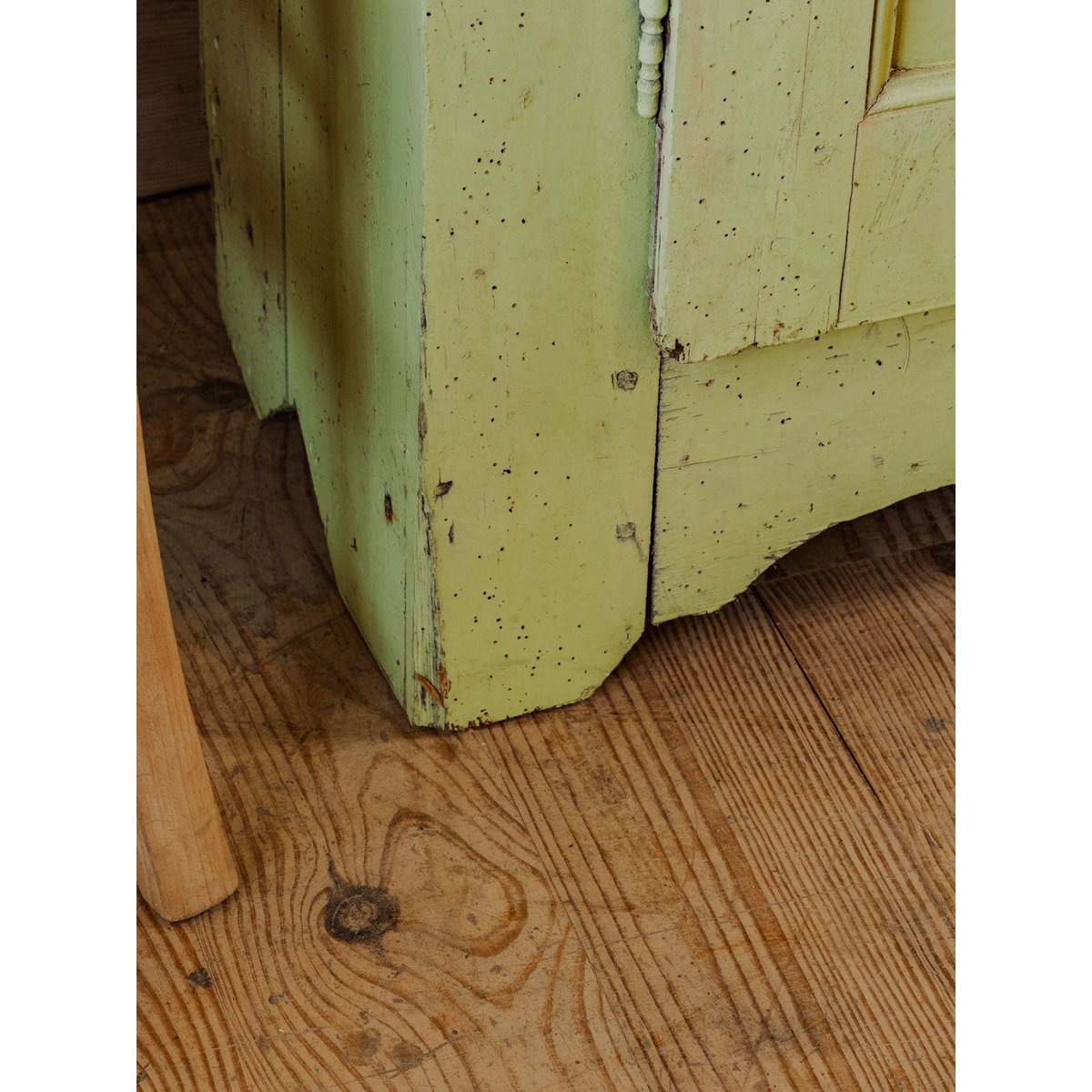 Bonnetière en bois vert Blandine N°473 - Bon état vert, DEBONGOUT