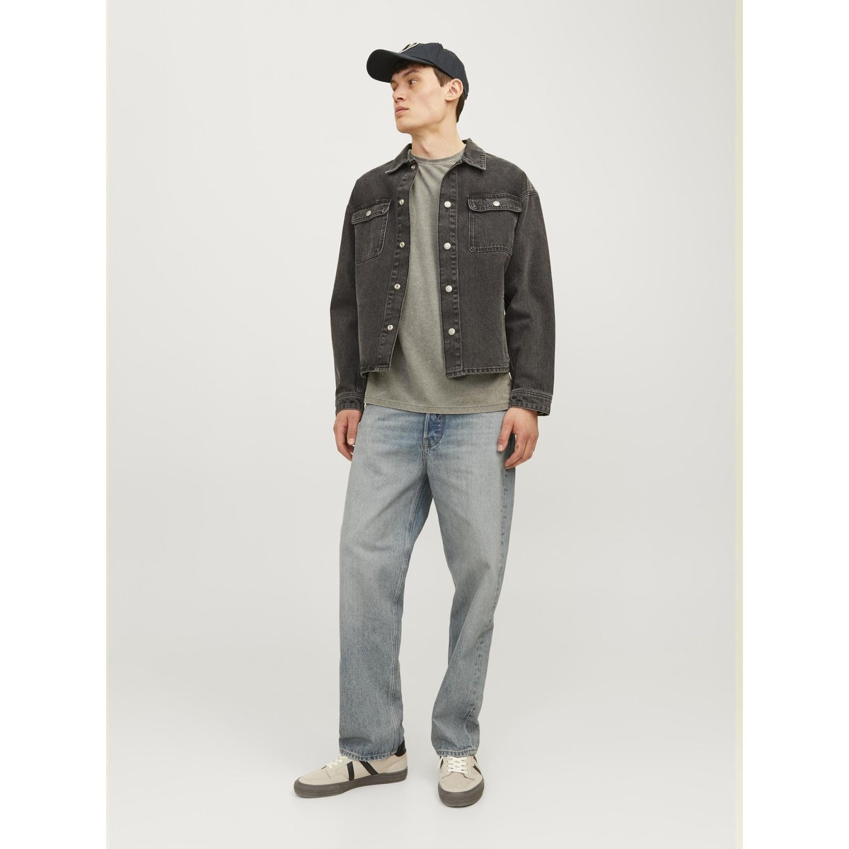 Jean À Coupe Ample blue denim, JACK & JONES